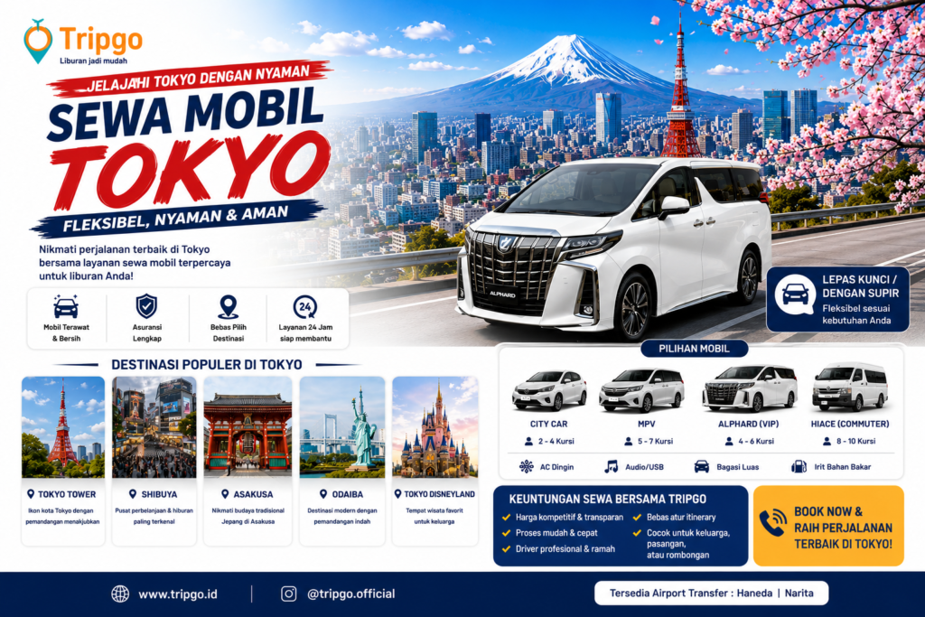 Sewa mobil Tokyo